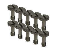 Винт удлиненный с резьбой 1/4" для штативов и микрофонных стоек, 10 шт