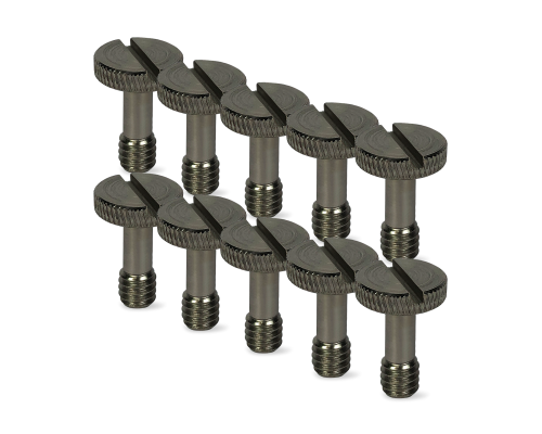 Винт удлиненный с резьбой 1/4" для штативов и микрофонных стоек, 10 шт