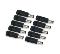 Переходник DC гнездо 5.5/2.1 мм (мама) - штекер 5.5/2.5 мм (папа), 10 шт