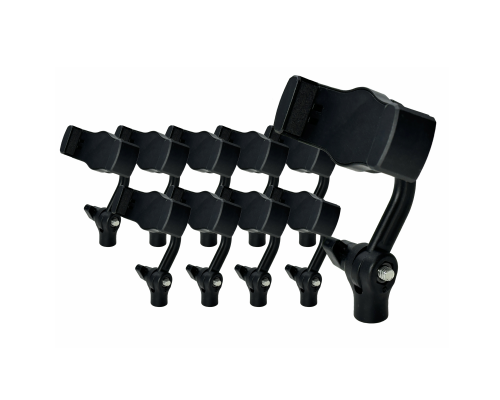 Держатель для съемки смартфоном с регулировкой угла наклона и поворота, резьба 3/8, 10 шт