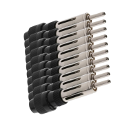 Разъем штекер антенны для автомагнитолы, автоантенный, пластик, 10 шт