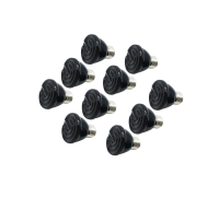 Нагревательная керамическая лампа для террариума, маленькая, 75 Вт, 10 шт