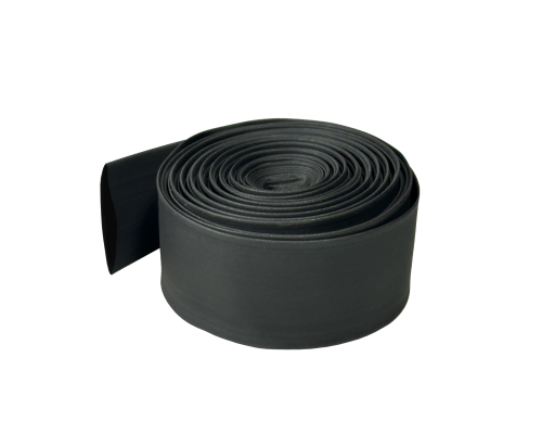 Термоусадочная трубка 50/25 мм, черная, 10 м