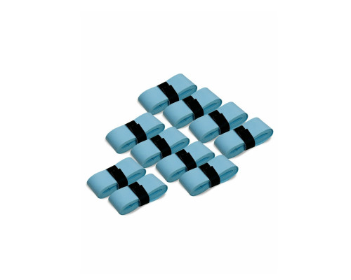 Намотка для ракетки, длина 110 см, ширина 2,5 см, толщина 0,7 мм, цвет голубой, 10 шт