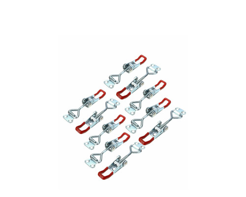 Замок регулируемый натяжной, оцинкованное железо, резьба М5, 10 шт