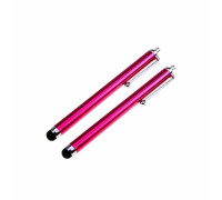 Универсальный стилус для рисования, для телефона, смартфона, планшета, темно-розовый, в комплекте 2 шт.