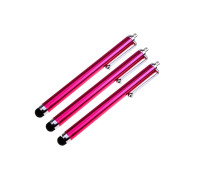 Универсальный стилус для рисования, для телефона, смартфона, планшета, темно-розовый, в комплекте 3 шт.