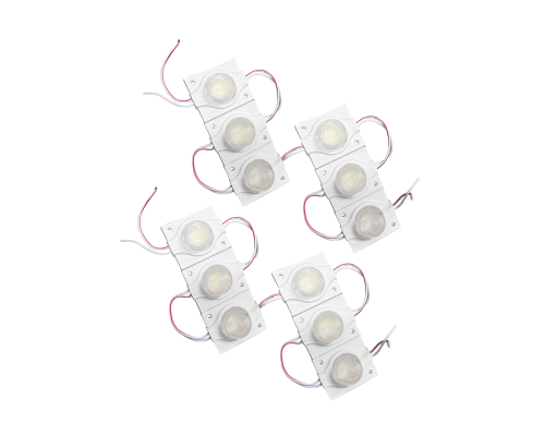 Светодиодный модуль 12V 1,5 Вт 7000K IP65 12 шт