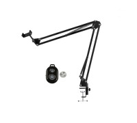 Настольная стойка пантограф NB-3541 с держателем для телефона и bluetooth кнопкой