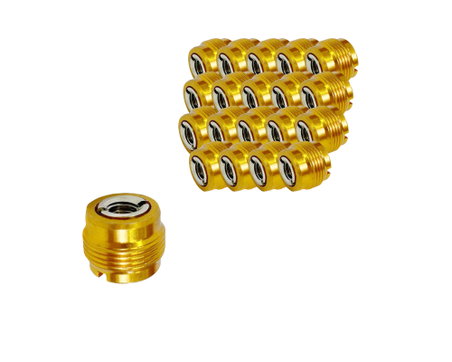 Переходник для микрофонной стойки, штатива с винтовым креплением, резьба 1/4(F)-5/8(M), 20 шт