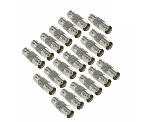 Переходник гнездо BNC (мама) - гнездо BNC (мама), 20 шт