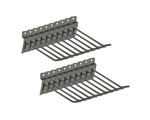 Крючок для торговой панели, нержавеющая сталь 10 см, диаметр 4 мм, 20 шт