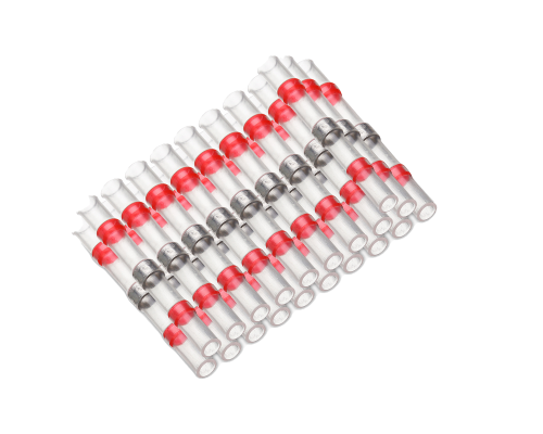 Термоусадка для проводов с припоем, внутренний диаметр 2,7мм, 20 шт