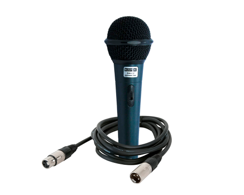 Динамический микрофон SH-02 с кабелем 3 м, разъем XLR (M)-XLR (F)