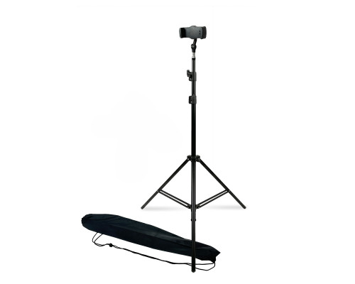 Напольный штатив JBH-T3C с универсальным держателем для телефона и чехлом для переноски, высота 1.9 м