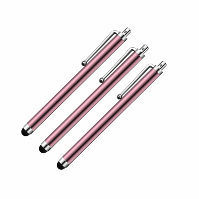 Универсальный стилус для рисования, для телефона, смартфона, планшета, светло-розовый, в комплекте 3 шт.