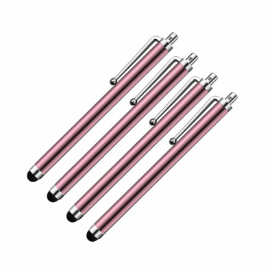 Универсальный стилус для рисования, для телефона, смартфона, планшета, светло-розовый, в комплекте 4 шт.
