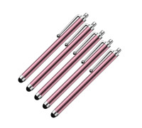 Универсальный стилус для рисования, для телефона, смартфона, планшета, светло-розовый, в комплекте 5 шт.