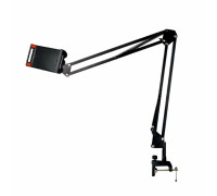 Стойка пантограф NB2S-P18 для телефона и планшета шириной до 18 см для горизонтального и вертикального крепления