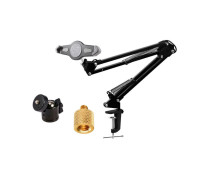 Настольная стойка держатель ST-342 для планшета 18-29 см с усиленной струбциной, шарнирным креплением и нагрузкой до 1.6 кг