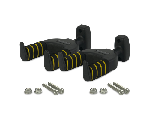 Настенный держатель для гитары, кронштейн, подставка с автозахватом грифа, 2 шт