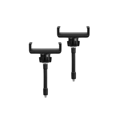 Гибкий держатель телефона для кольцевой лампы, с внешней резьбой 1/4, 2 шт