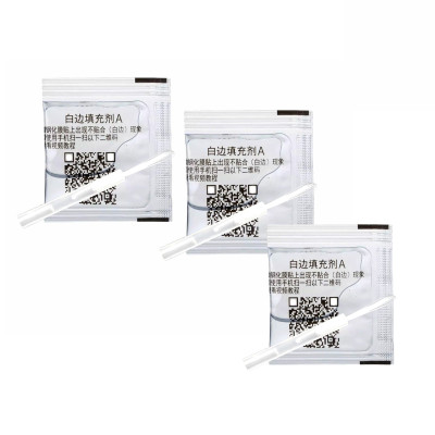  Гель для реставрации защитного стекла, с кисточкой, 3 шт