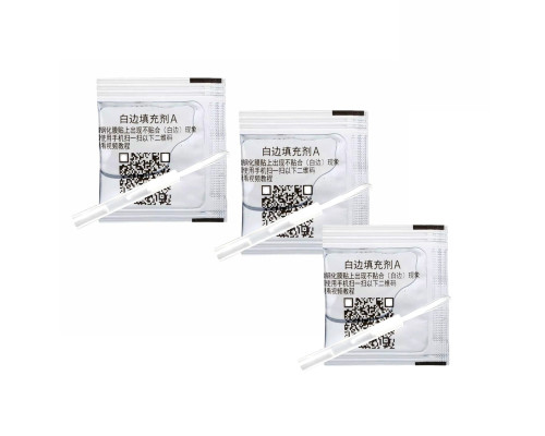 Гель для реставрации защитного стекла, с кисточкой, 3 шт