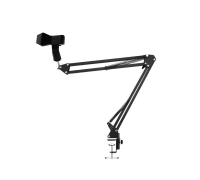 Настольная стойка для микрофона пантограф NB-351 с держателем прищепка
