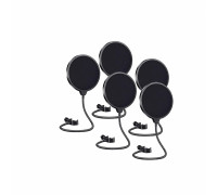 Поп-фильтр с двойным слоем нейлона для микрофона, диаметр 10 см, 5 шт