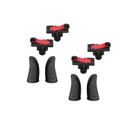 Триггеры D9 и игровые сенсорные напальчники для игры в PUBG и другие игры на телефоне, по 2 пары