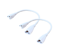 Соединительный провод, кабель для линейных фитоламп, разъем C5 (3 pin), 30.5 см, 2 шт