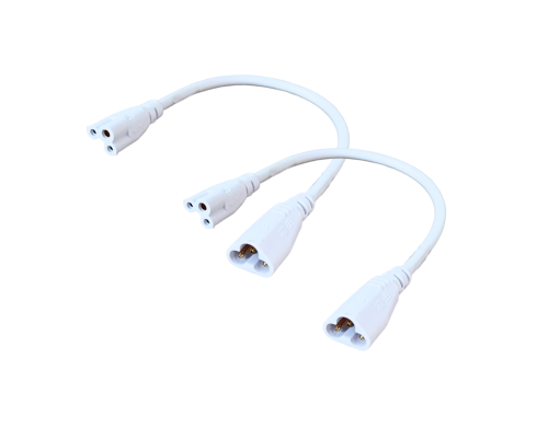 Соединительный провод, кабель для линейных фитоламп, разъем C5 (3 pin), 30.5 см, 2 шт