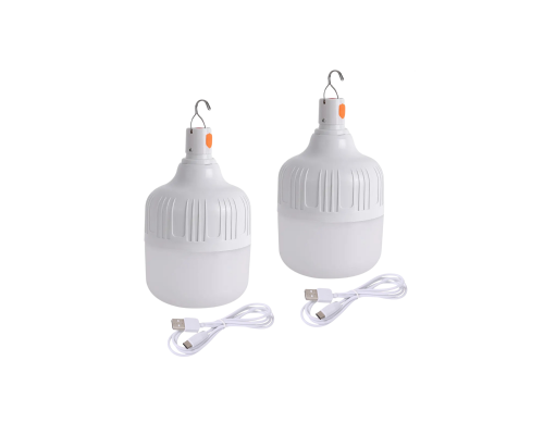 Переносная аккумуляторная лампа для автомобиля гаражная, 60W, 2 шт