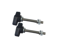 Крепежный винт барашек M4x30 с гайкой и шайбами, 2 шт