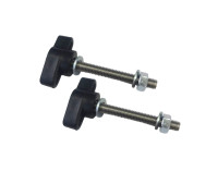 Крепежный винт барашек M6x30 с гайкой и шайбами, 2 шт