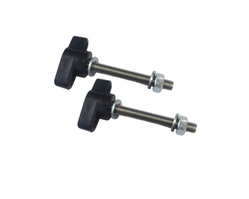 Крепежный винт барашек M6x30 с гайкой и шайбами, 2 шт