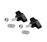 Крепежный винт барашек M6x10 с гайкой и шайбами, 2 шт