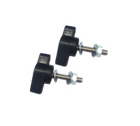 Крепежный винт барашек M6x20 с гайкой и шайбами, 2 шт