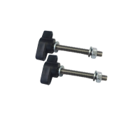 Крепежный винт барашек M5x40 с гайкой и шайбами, 2 шт