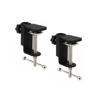 Струбцина настольная для пантографа, черная, 2 шт