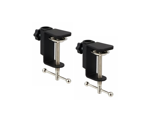 Струбцина настольная для пантографа, черная, 2 шт