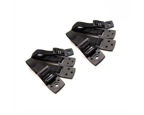 Страховочные ремни для телевизора и мебели, черные, 4 шт