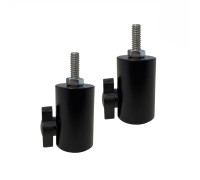 Штативный адаптер с винтовой металл резьбой 1/4, 20 мм и гайкой, 2 шт