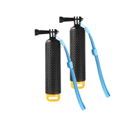 Поплавок-монопод для экшн камеры с крепежным винтом, желто-черный, 2 шт