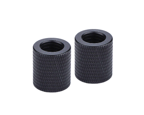 Переходник с резьбой 1/4"(F)-М10, черный, 2 шт