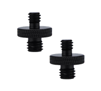 Переходник с 1/4(M) на внешнюю резьбу M8, чёрный, 2 шт