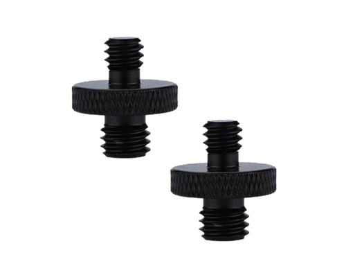 Переходник с 1/4(M) на внешнюю резьбу M8, чёрный, 2 шт