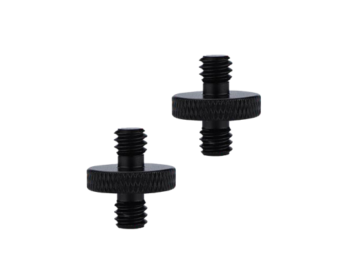 Переходник с 1/4(M) на внешнюю резьбу M6, чёрный, 2 шт