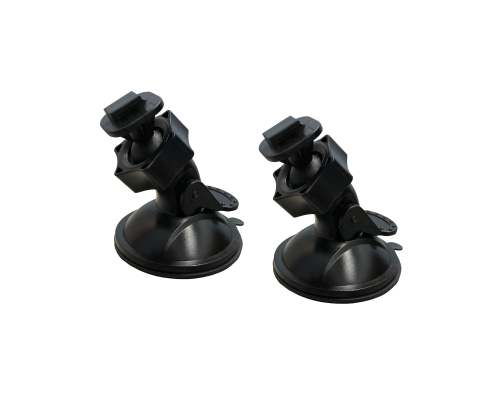 Держатель BC4 для видеорегистратора на присоске в авто, черный, 2 шт